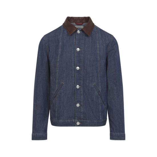 26SS 브루넬로 쿠치넬리 자켓 MH2636914 51 BLUE