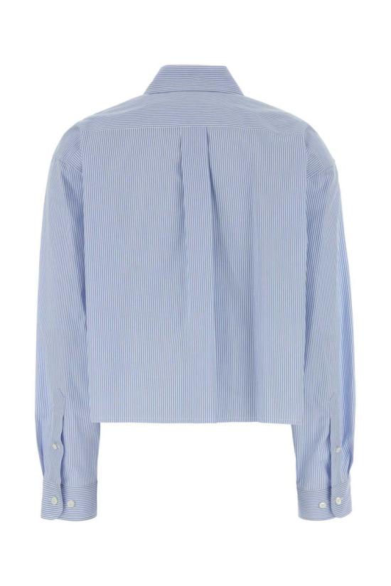 26SS 미우미우 셔츠 MK1659SOOO19EA F0UB3 STRIPPED - MIU MIU