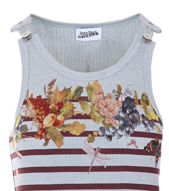 26SS 장 폴 고티에 롱 원피스 DR120J041P5690 BLUE - JEAN PAUL GAULTIER