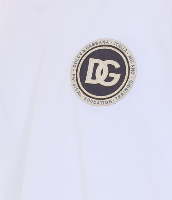 26SS 돌체앤가바나 반팔 티셔츠 G8PN9ZG7PZFW0800 WHITE - DOLCE & GABBANA