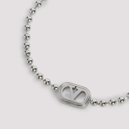 26SS 발렌티노 가라바니 브레이슬릿 8Y2J0BD5MET 172 GREY - VALENTINO GARAVANI