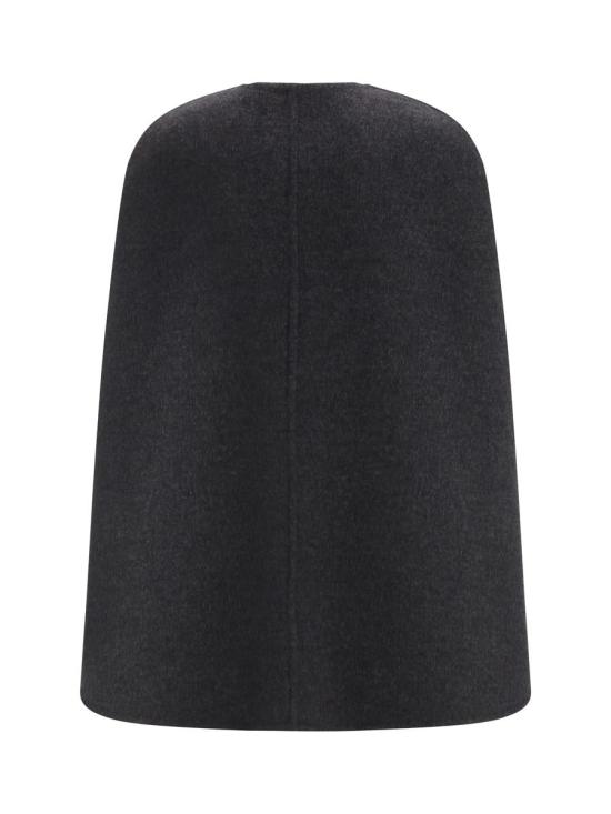 26SS 구찌 홀스빗 실크 울 케이프 852796ZAQW0 1179 GREY - GUCCI