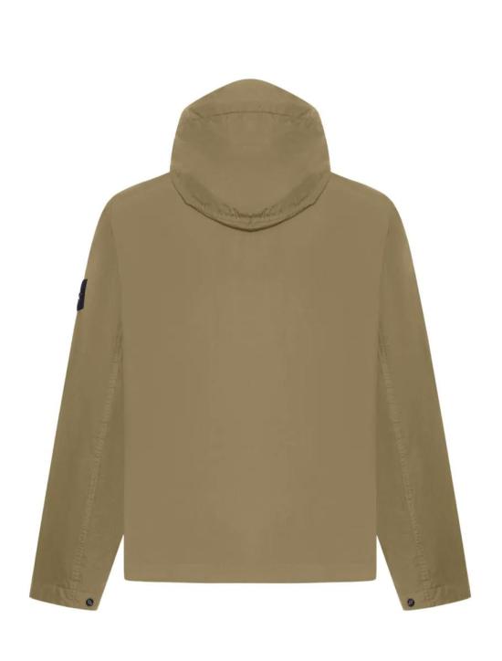 26SS 스톤 아일랜드 크링클 랩스 NY 윈드 레지스턴스 안티 드롭 후드 자켓 L1S154100001S0A23V005G MILITARY GREEN - STONE ISLAND