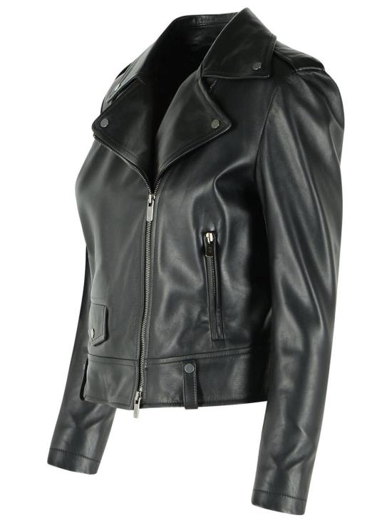 26SS 살바토레 산토로 가죽 자켓 50176 DBLACK Black - SALVATORE SANTORO