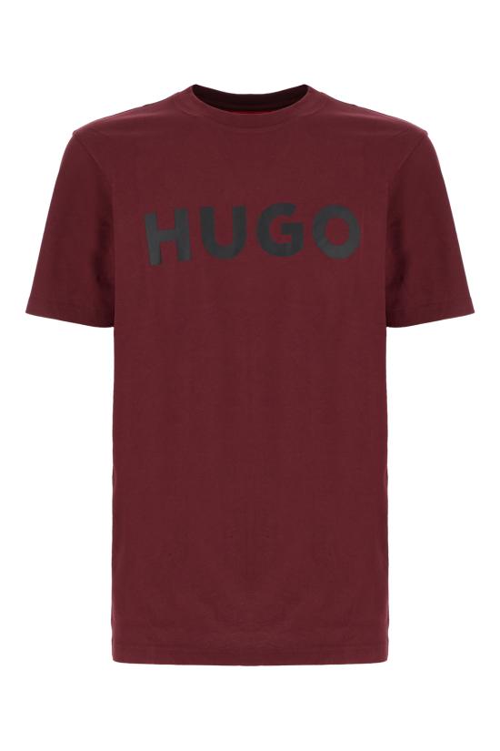 25FW 휴고보스 반팔 티셔츠 50467556 602 DARK RED