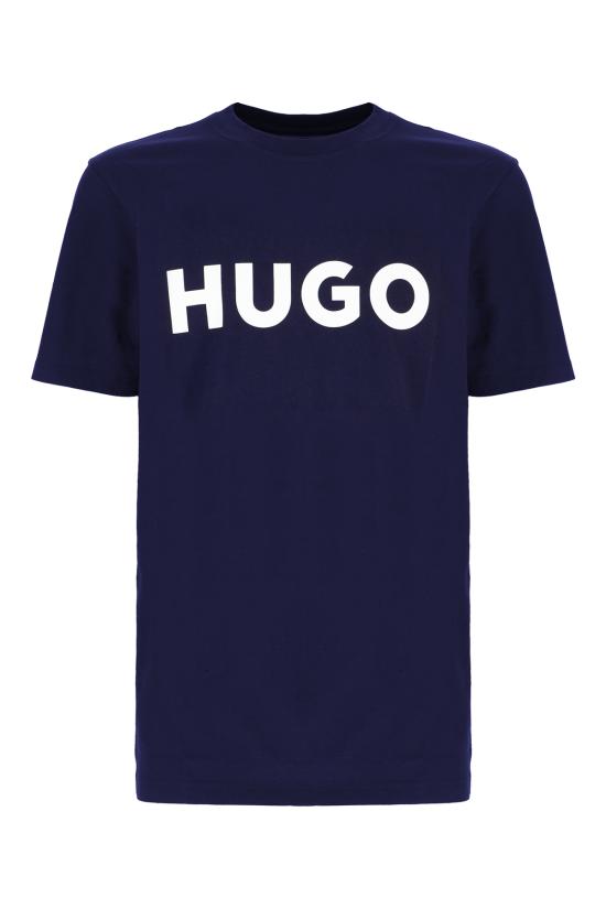 25FW 휴고보스 반팔 티셔츠 50467556 418 NAVY
