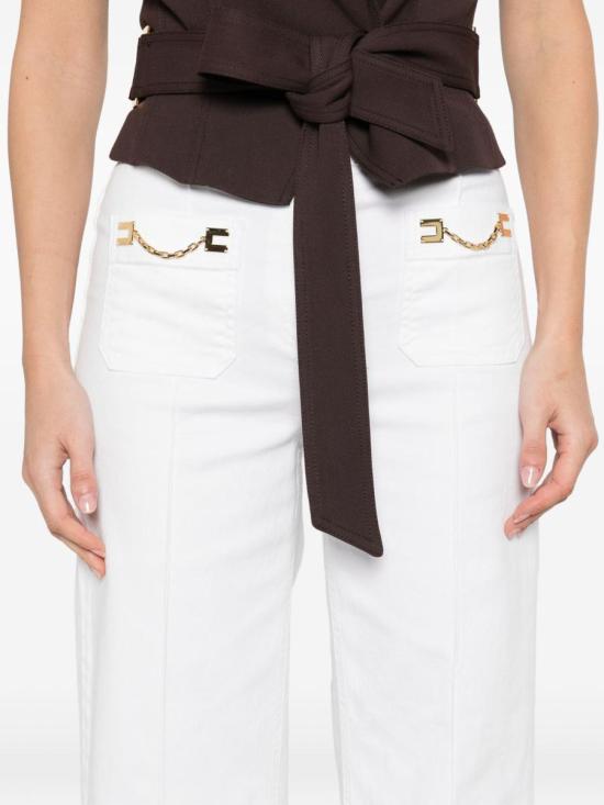 26SS 엘리자베타프랜치 숏팬츠 PJ25D61E2 360 Beige - ELISABETTA FRANCHI