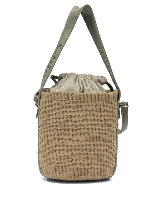 26SS 끌로에 우디 스몰 바스켓백 CHC23AS381L183D6 Beige - CHLOE