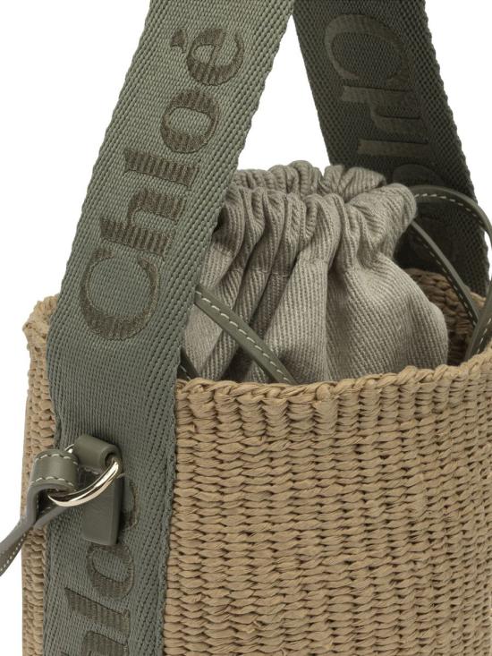 26SS 끌로에 우디 스몰 바스켓백 CHC23AS381L183D6 Beige - CHLOE