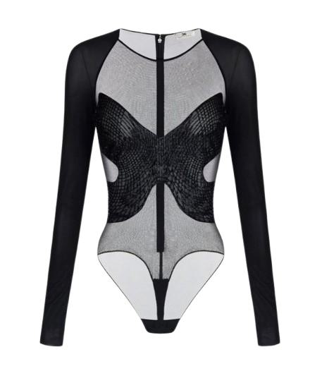 26SS 엘리자베타프랜치 바디수트 티셔츠 BO01061E2 110 Black