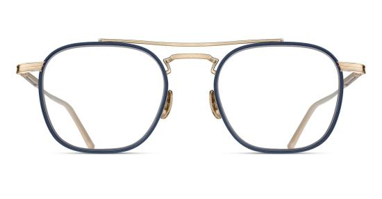 25FW 마츠다 안경 M3157 RX BG NVY 51 BRUSHED GOLD