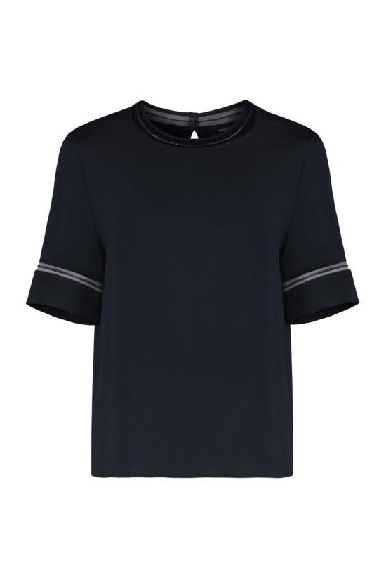 26SS 파비아나 필리피 반팔 티셔츠 TPD266F289L775 5146 BLUE