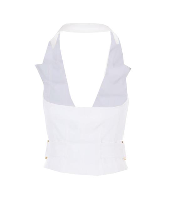 26SS 엘리자베타프랜치 베스트 GL00561E2360 WHITE - ELISABETTA FRANCHI