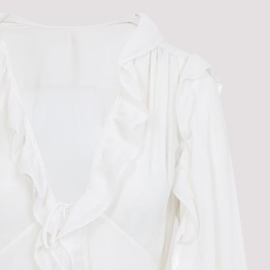 26SS 알베르타 페레티 블라우스 A02111617 0003 WHITE - ALBERTA FERRETTI