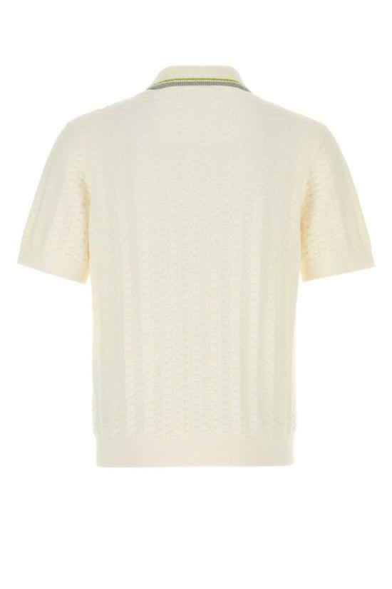 26SS 카사블랑카 폴로 티셔츠 MSP26KW121401 WHITE - CASABLANCA