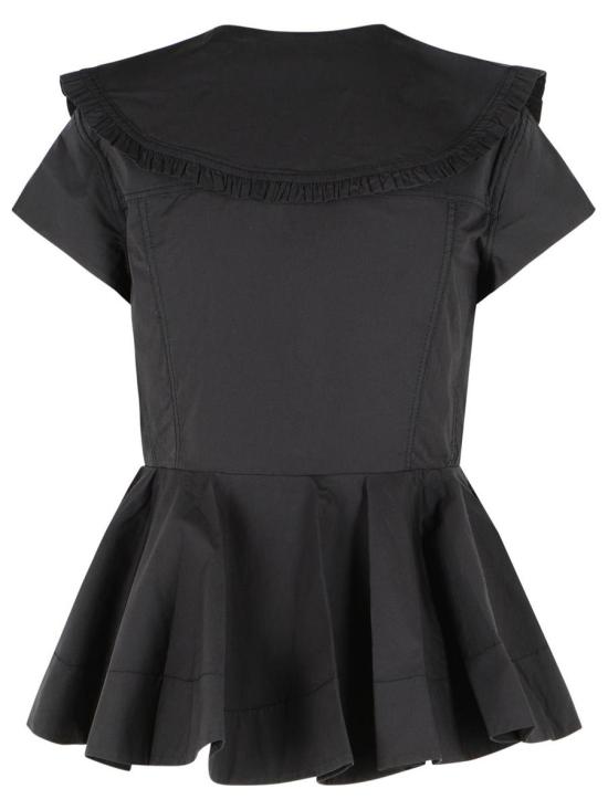 26SS 가니 반팔 티셔츠 A1040093099 Black - GANNI