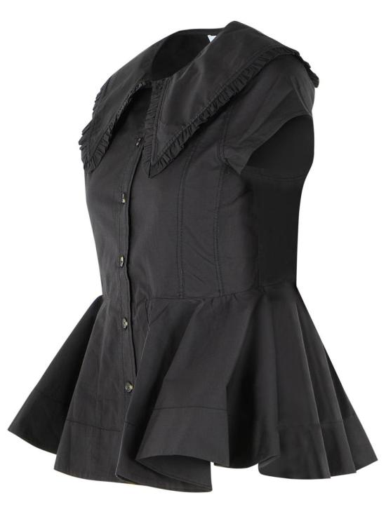 26SS 가니 반팔 티셔츠 A1040093099 Black - GANNI