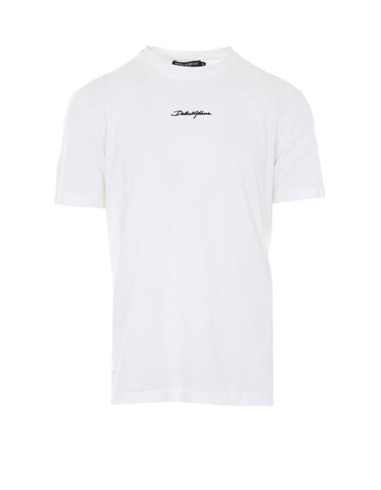 26SS 돌체앤가바나 반팔 티셔츠 G8RN8ZG7P0CW0111 WHITE