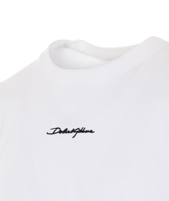 26SS 돌체앤가바나 반팔 티셔츠 G8RN8ZG7P0CW0111 WHITE - DOLCE & GABBANA