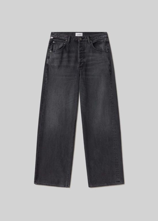  시티즌 오브 휴머니티 데님 팬츠 시티즌스 오브 휴머니티 아일라 배기 진 빈티지 블랙 - CITIZEN OF HUMANITY