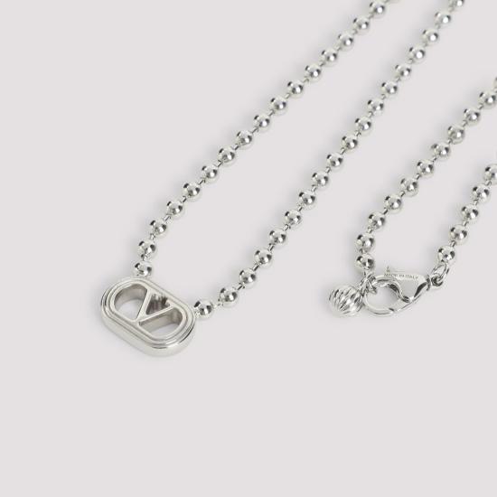 26SS 발렌티노 가라바니 네크리스 8Y2J0BD2MET 172 GREY - VALENTINO GARAVANI