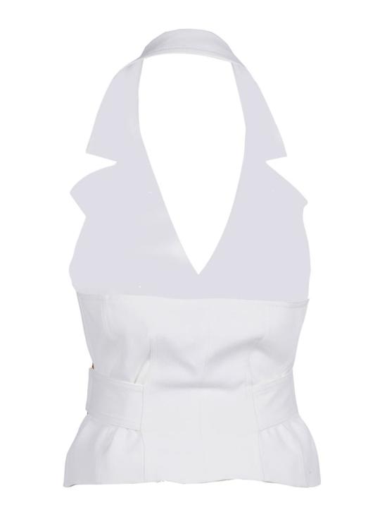 26SS 엘리자베타프랜치 베스트 GL00561E2 360 244167 WHITE - ELISABETTA FRANCHI
