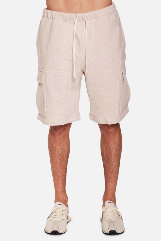  블루&크림 숏팬츠 블루앤크림 반담 카고 쇼트 오트밀 헤더