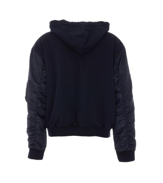 26SS MM6 메종마르지엘라 후드 티셔츠 SH0AM0075MTJ043961 Black - MM6 MAISON MARGIELA