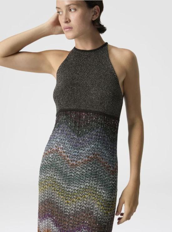 26SS 미소니 롱 원피스 DS26SG05BC005YS72P0 MULTICOLOUR - MISSONI