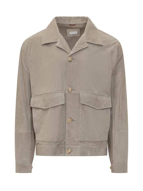 26SS 브루넬로 쿠치넬리 자켓 MPCFN2064 C8087 Beige