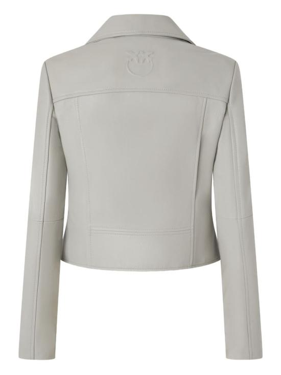 26SS 핑코 바이커 자켓 106247A32II18 GREY - PINKO