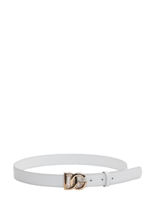 26SS 돌체앤가바나 레귤러 벨트 BE1447AW576 80002 WHITE