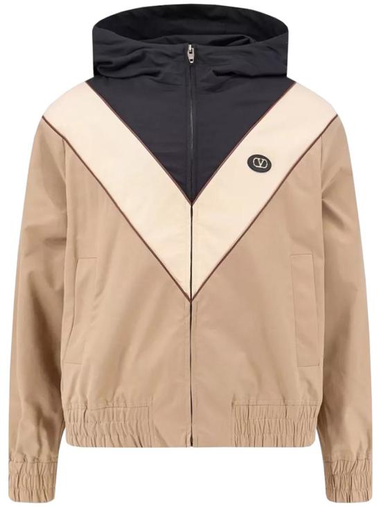 26SS 발렌티노 가라바니 자켓 8V3CIQ12CKV C0U NERO BURRO CAMMELLO GREEN