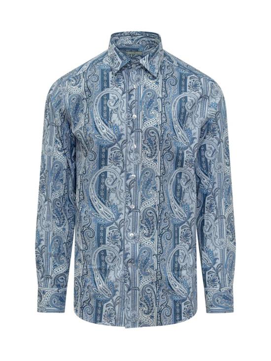 26SS 에트로 긴팔 셔츠 MRIB000199SAEF9 X0880 BLUE