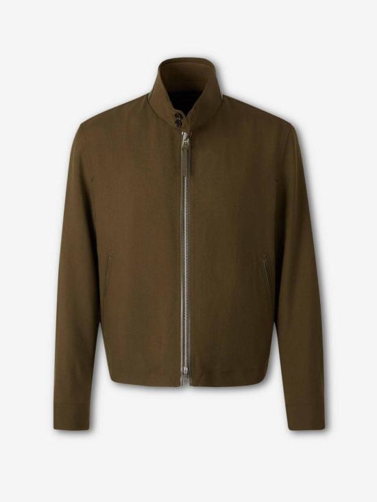 26SS 톰포드 자켓 OBG005 FMW084 GAVGREEN WOOD MILITARY GREEN