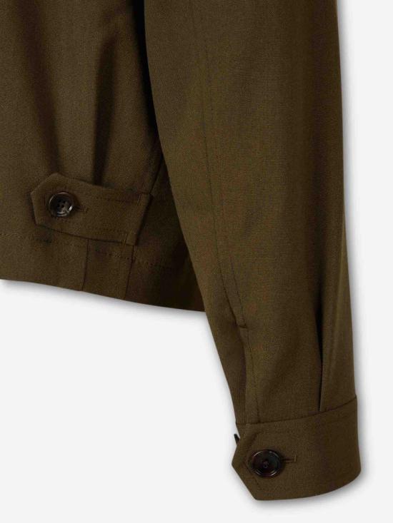 26SS 톰포드 자켓 OBG005 FMW084 GAVGREEN WOOD MILITARY GREEN - TOMFORD