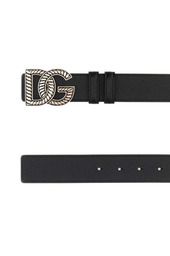 26SS 돌체앤가바나 가죽 벨트 BC4942AG651 8B956 Black - DOLCE & GABBANA