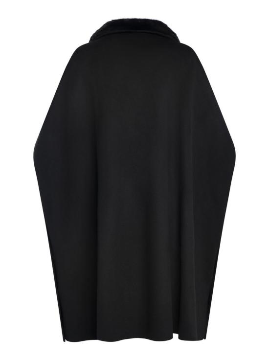 25FW 이브살로몬 코트 26WYC05897CAVIC99 Black - YVES SALOMON