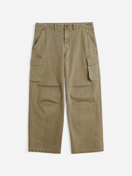 26SS 아워레가시 숏팬츠 M2244MU Uniform Olivbe Herringbone MILITARY GREEN