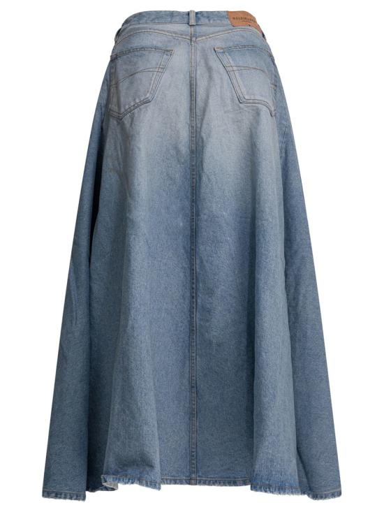 26SS 발렌시아가 데님 스커트 856906TTWBI4009 BLUE - BALENCIAGA