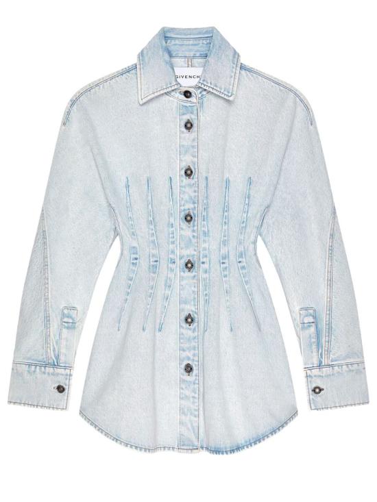 26SS 지방시 데님 원피스 BW22QS517P 452 BLUE