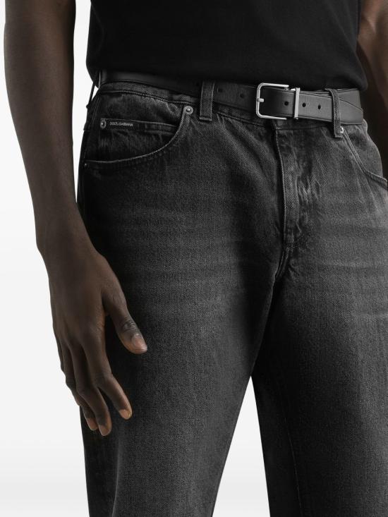 26SS 돌체앤가바나 데님 팬츠 GYJCCD G8OM9S9001 Black - DOLCE & GABBANA