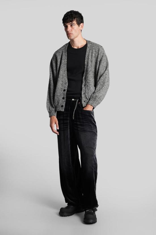 25FW 마리아노 가디건 422176 MGFW25CA01073 Black - MAGLIANO