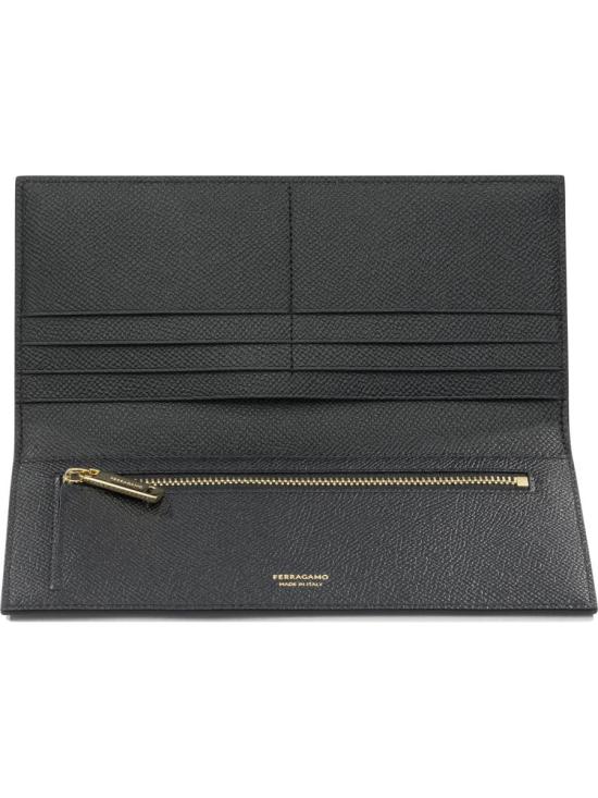 26SS 살바토레 페라가모 남성지갑 0775653 Black - SALVATORE FERRAGAMO