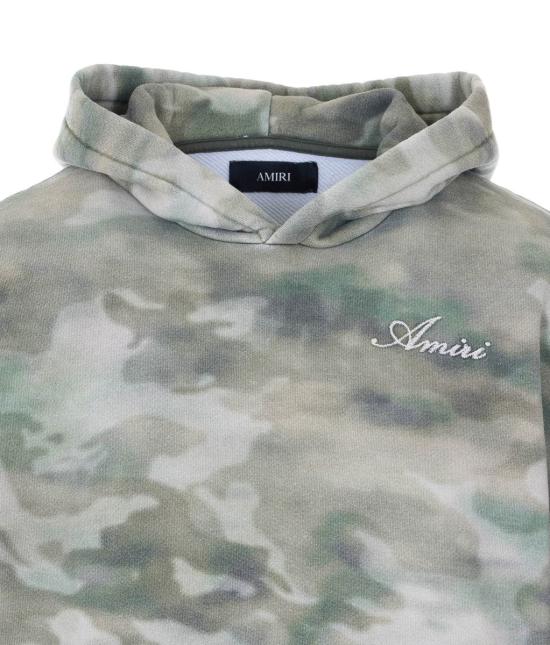 26SS 아미리 후드 티셔츠 TOJR1031CAMO GREEN - AMIRI