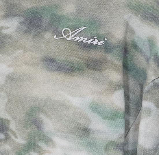 26SS 아미리 후드 티셔츠 TOJR1031CAMO GREEN - AMIRI