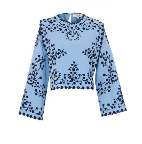 26SS 세아 블라우스 113BLUE