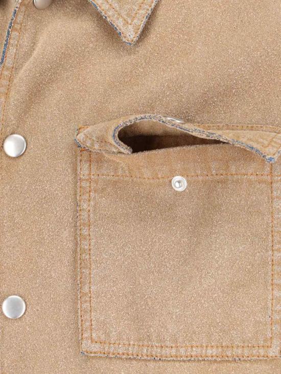 26SS MM6 메종마르지엘라 자켓 SH0AM0078 M30050123 BROWN - MM6 MAISON MARGIELA