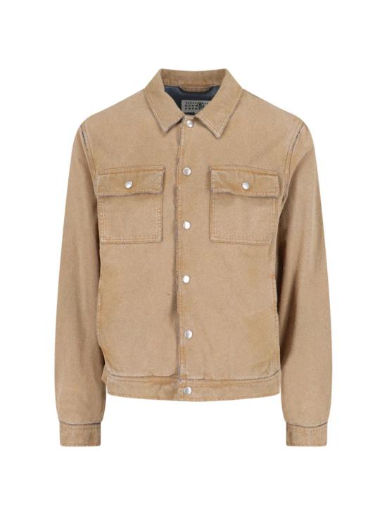 26SS MM6 메종마르지엘라 자켓 SH0AM0078 M30050123 BROWN