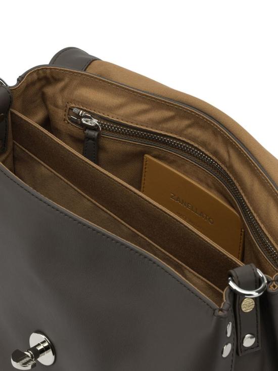 26SS 자넬라토 토트백 POSTINA SAETA S0680101910000Z1154 BROWN - ZANELLATO